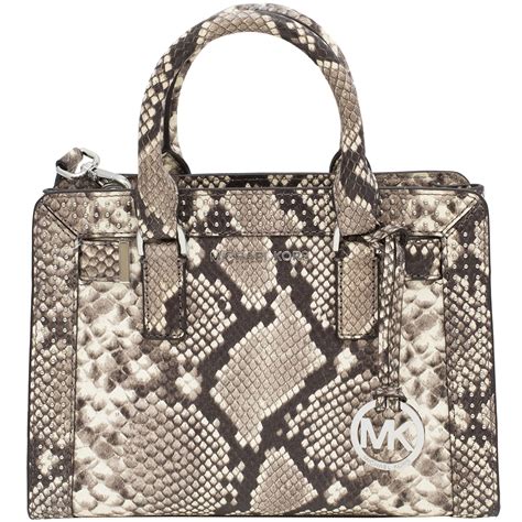 black python michael kors handbag|Michael Kors snakeskin bag.